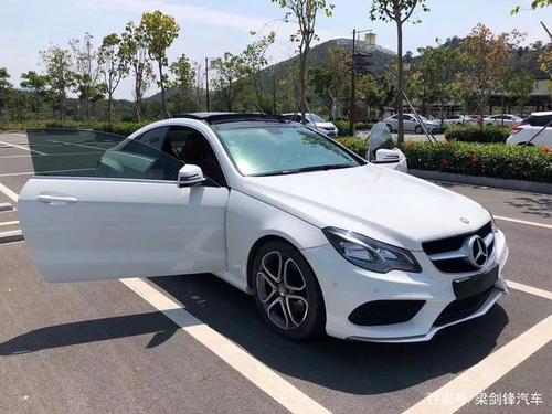 分享一组车子图片,2016年进口奔驰e200双门跑车2.0t