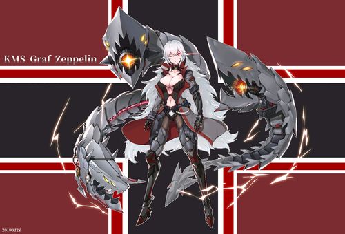 碧蓝航线铁血编(⑥)憎恨一切的齐柏林高清美图