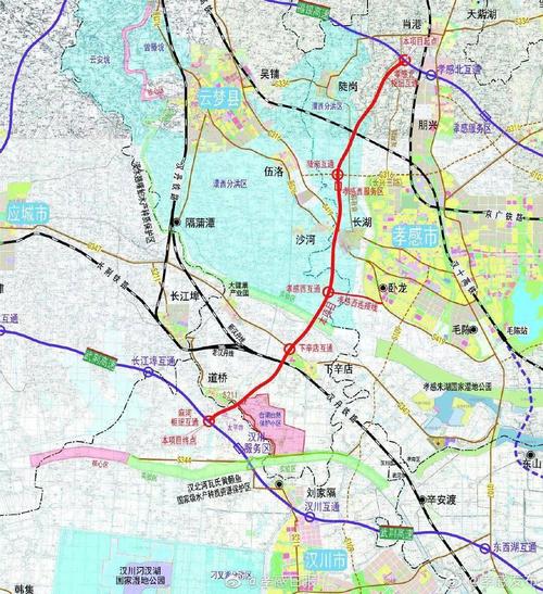 紧锣密鼓!孝汉应高速公路由"蓝图"变为"施工图"