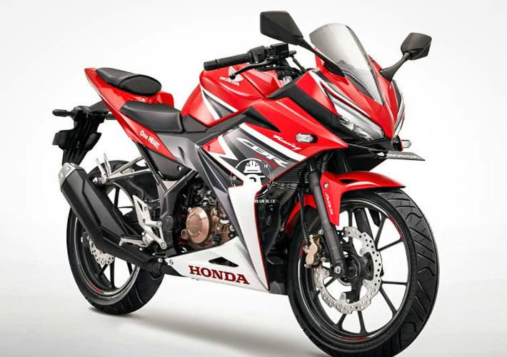 新款本田cbr150r动力方面,配备dohc四气门水冷150cc发动机,匹配6速