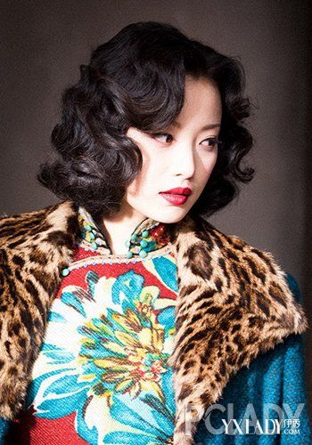 百转千回的复古卷发