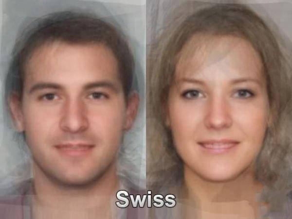 世界各地人的标准长相