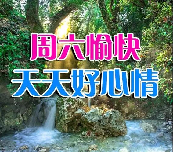 星期六早安问候动态表情图片,早上好问候祝福语