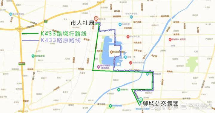 正文        k433路原路线:聊城公交集团--聊位路--松桂路--奥森路