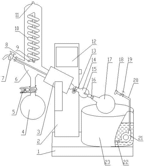 便于均匀加热的旋转蒸发仪制造技术