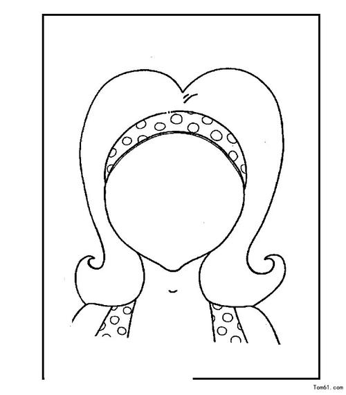 脸的轮廓-简笔画图片-儿童资源网手机版