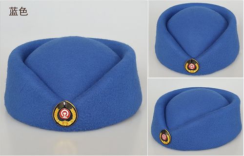 高铁动车乘务员列车员帽子铁路女帽礼仪帽铁路学校