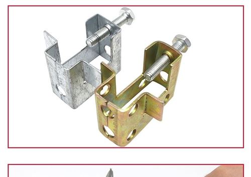 老虎卡夹卡虎口夹方型老虎卡角铁c型钢管卡槽钢铁卡子