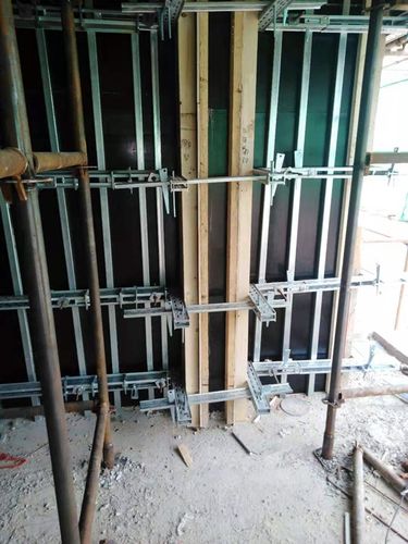 铜川方形柱子抱箍租赁新型方柱加固件