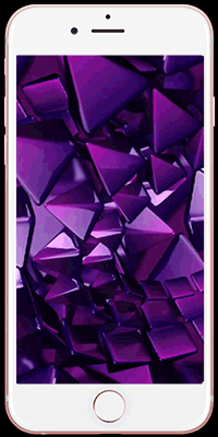 紫 炫酷 3d 特效 动画 穿梭 隧道 动态 锁屏 livephoto 动图 壁纸
