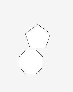 ai怎么做等距同心五边形