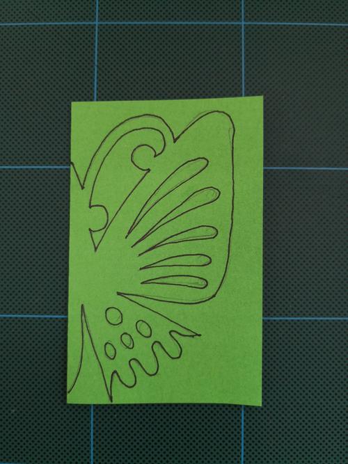 【抗击疫情!居家学剪纸4(传承班)】 蝴蝶剪纸