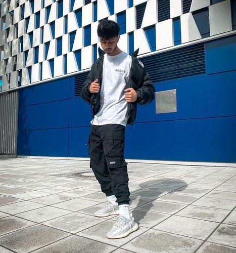 椰子鞋搭配什么裤子衣服好看来图?