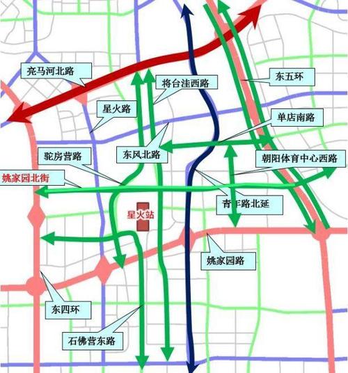 规划图(可点击放大查看) 根据此前公布的环评显示: 姚家园北街道路