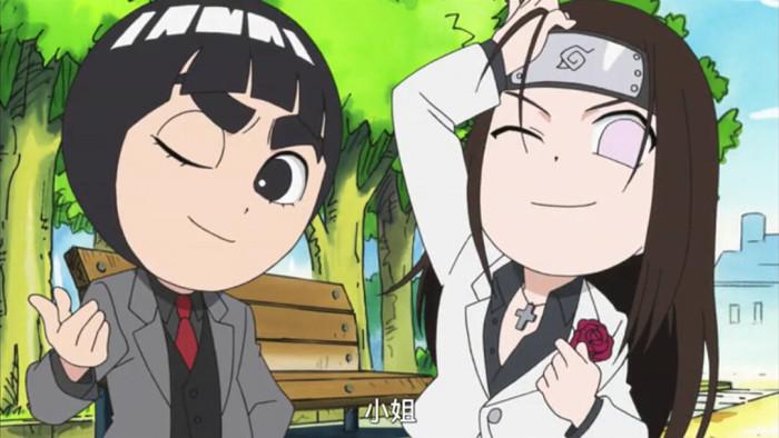 【李洛克的青春全力忍传】 李洛克 rock lee   日向宁次