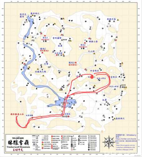 漫漫长夜挑战模式档案保管员路线图