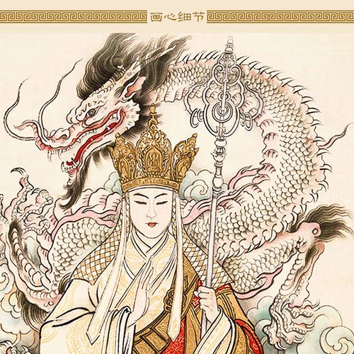 唐僧师徒四联孙悟空猪八戒沙僧画像西游记人物卷轴国画