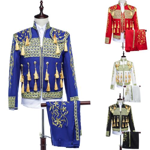 欧洲西班牙斗牛士服装披风演出服cos伯爵男装贵族话剧法官骑士