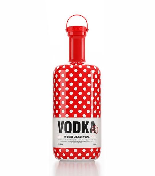靓丽的vodka伏特加包装设计欣赏