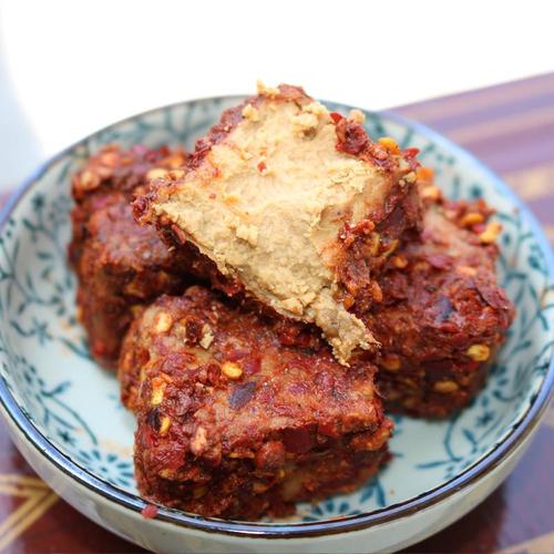 豆腐乳手工遵义麻辣臭豆腐乳农家自制霉豆腐贵州特产野谷草豆腐乳