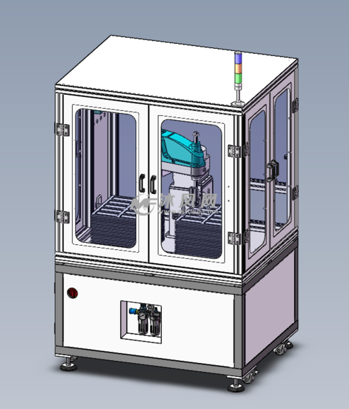 锂电池scara机器人自动上料