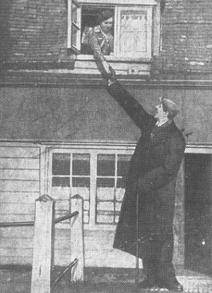 英国百年前2.54米巨人照(图)