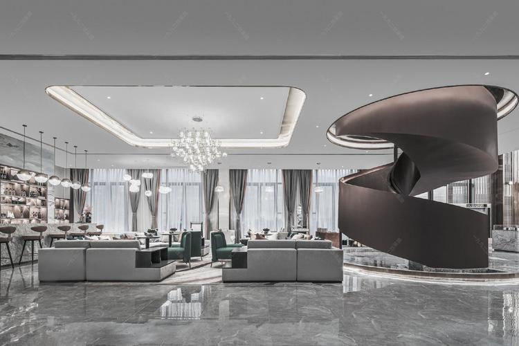 现代销售中心售楼处 - 效果图交流区-建e室内设计网