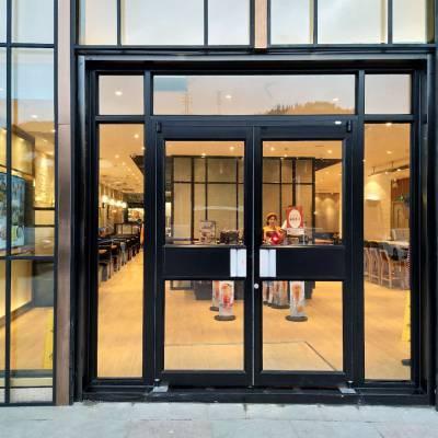 湛江铝合金肯德基门 金玛龙厂家质量保证 连锁专卖店大门