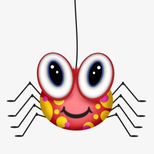 关键词 : 手绘蜘蛛,卡通蜘蛛,大眼睛蜘蛛