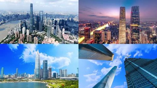 大气北上广深城市摄影实拍