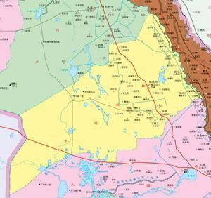 白城洮南市地图