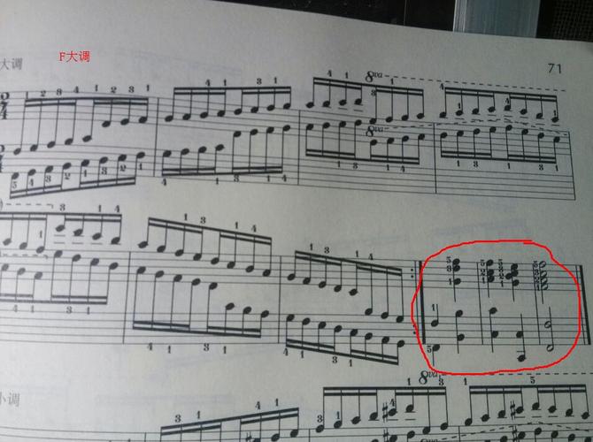 哈农音阶的末尾