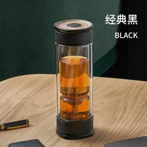 全新富光高端茶水分离泡茶杯男泡茶师玻璃杯长辈老师领导礼品定制水杯