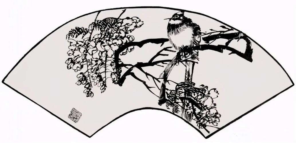 任伯年白描画稿,精彩