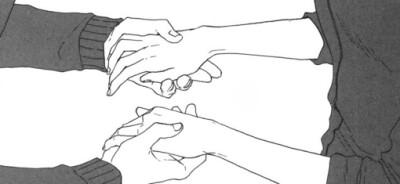 二次元手牵红线