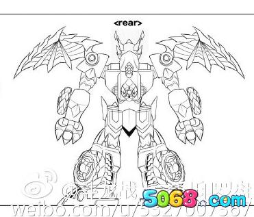 斗龙战士简笔画第五季 简笔画图片大全-蒲城教育文学网
