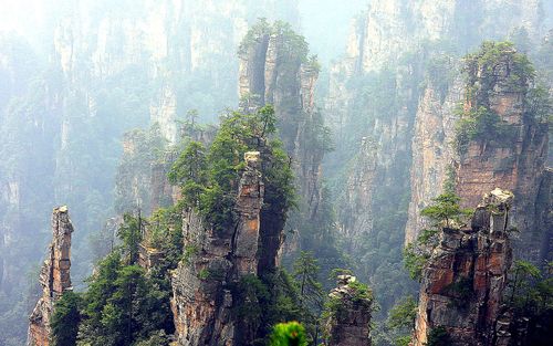 左手长沙右手张家界,初探湘西武陵源,风景-回车桌面