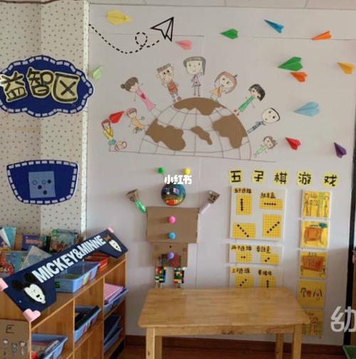 大班益智区环创及区域材料投放_益智_幼儿园_幼儿园环创_教育_学前