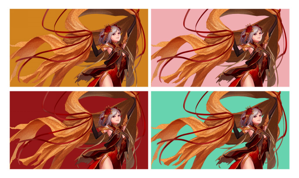 策划分享:赛利亚壁纸原画绘制