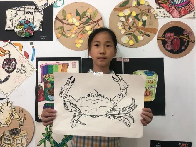 螃蟹_螃蟹_美术_少儿美术_文化_绘画