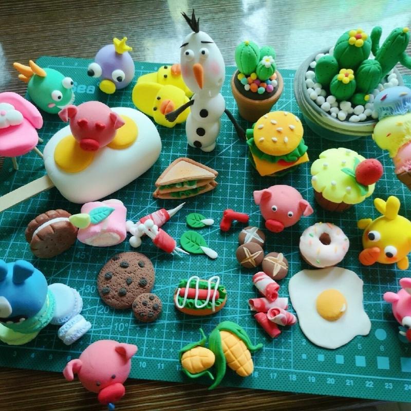 粘土作品_粘土_手工_家居家装_家居用品_小红书