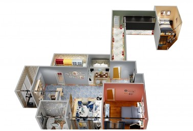 24小时奇葩户型大作战,设计师群起拯救胡一菲的"挖掘机"婚房