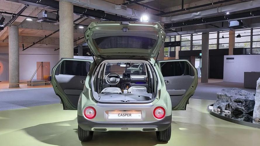 入门级的设计 时尚又硬朗 全新现代casper实车