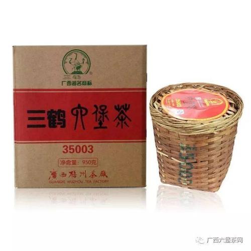 七年陈 2013年 梧州茶厂三鹤35003精品六堡茶950克