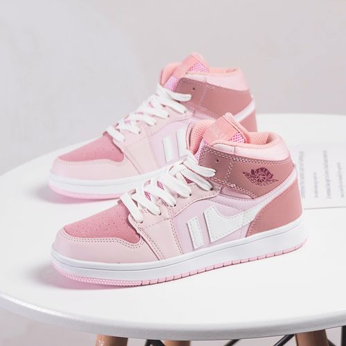 aj女鞋正版官网酷爱耐克韩版af1空军一号蜜桃高帮鞋