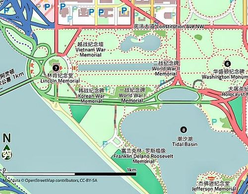 在这个华盛顿的核心区域,除了有经过精心规划伫立着的国家性纪念建筑