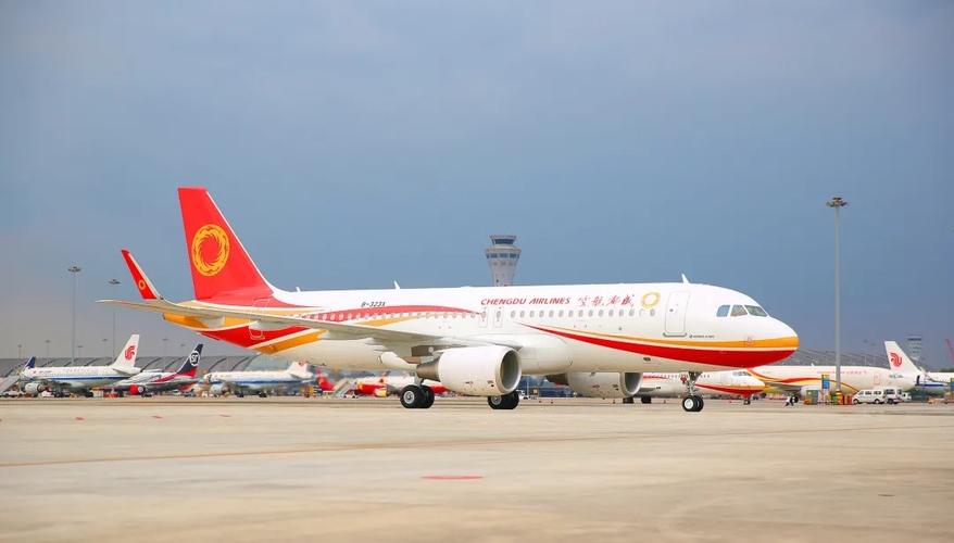 飞机由天津飞抵成都,加盟成都航空机队成为成都航空空客机队的第39名