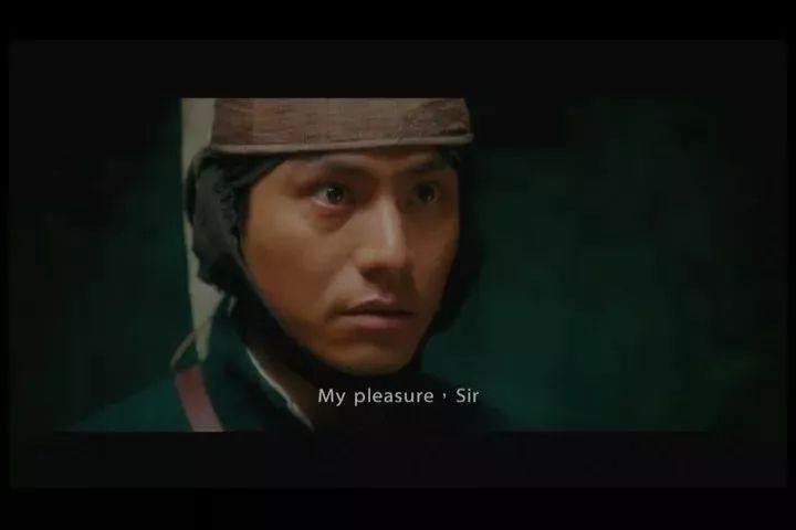 第一个影视作品就惊呆了观众, 在姜文导演的《让子弹飞》里, 陈坤