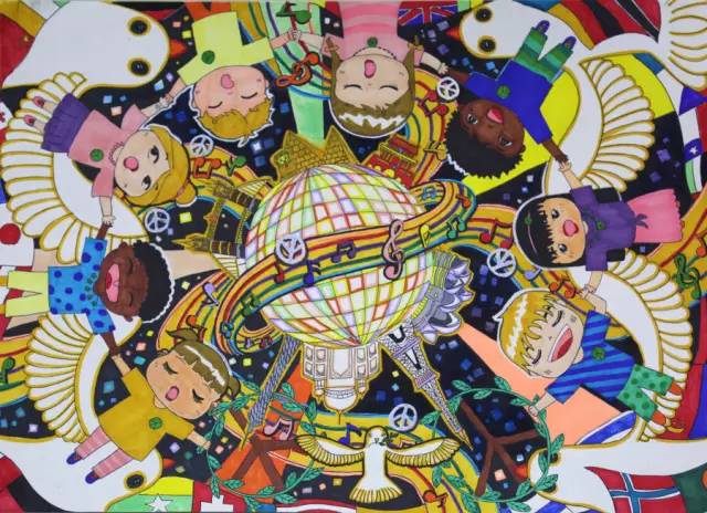《和平年代》 写美篇        在我们生活的地球上,没有战争,各国人民