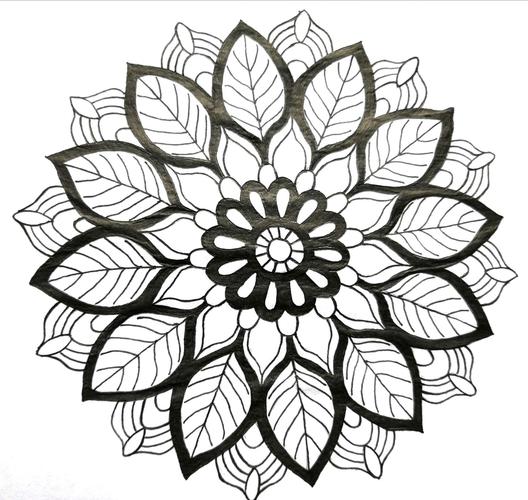 心灵妙语——禅绕画